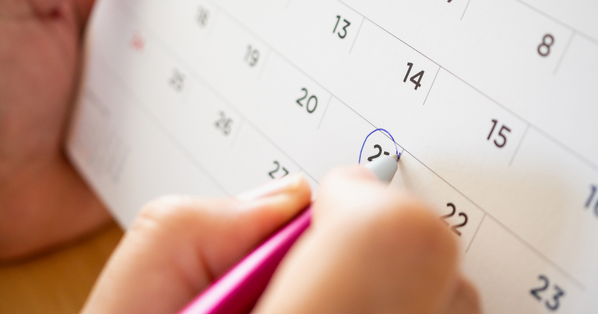Ovulation Signs Calendar