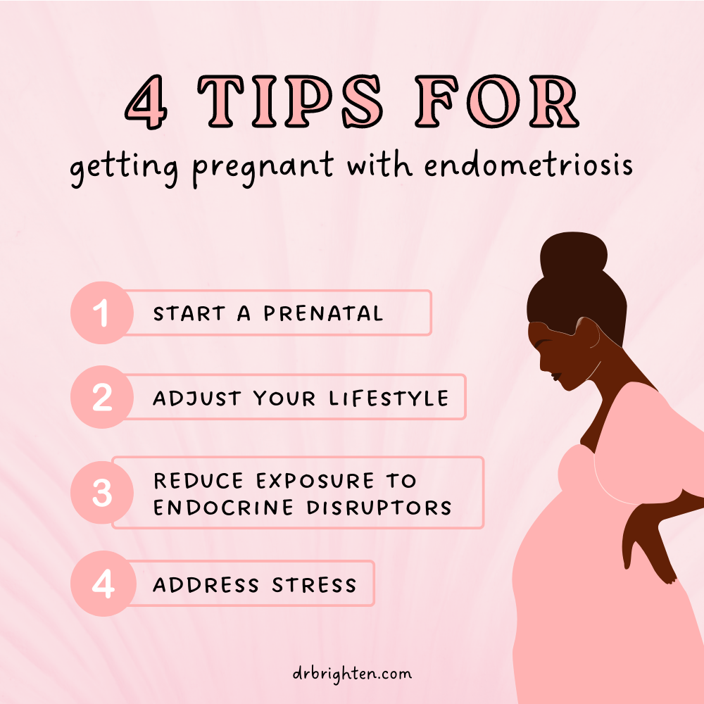 Tips for getting pregnant with endometriosis