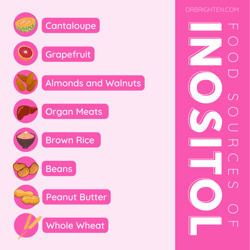 inositol sources food