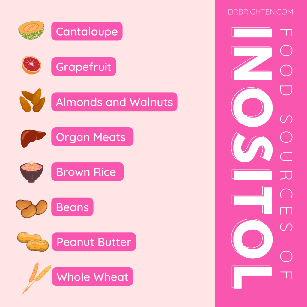 Inositol from food