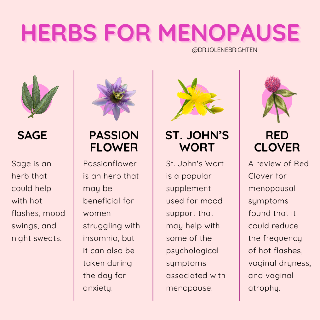 Herbs for Menopause