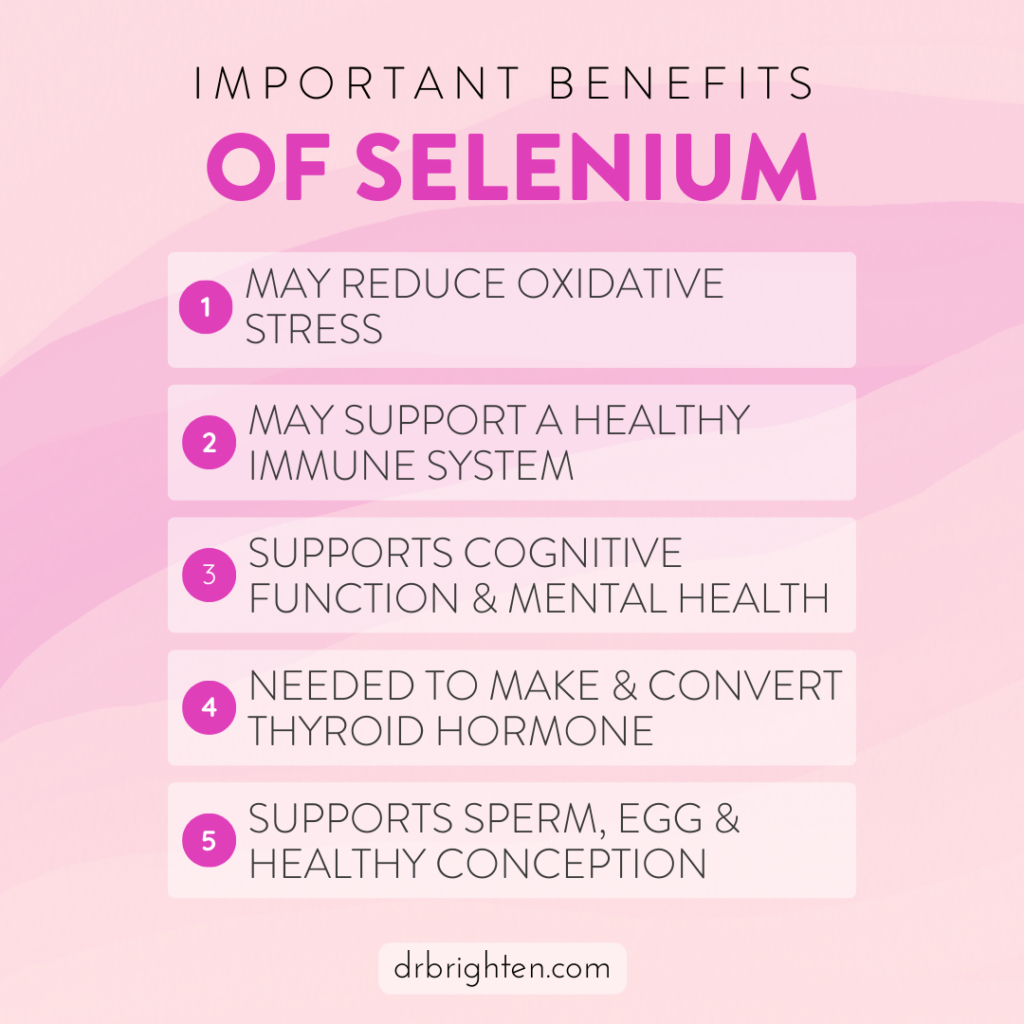 benefits of selenium