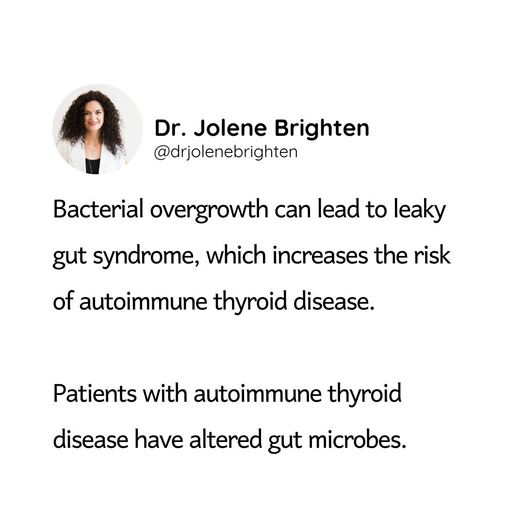 autoimmune thyroid disease bacterial overgrowth