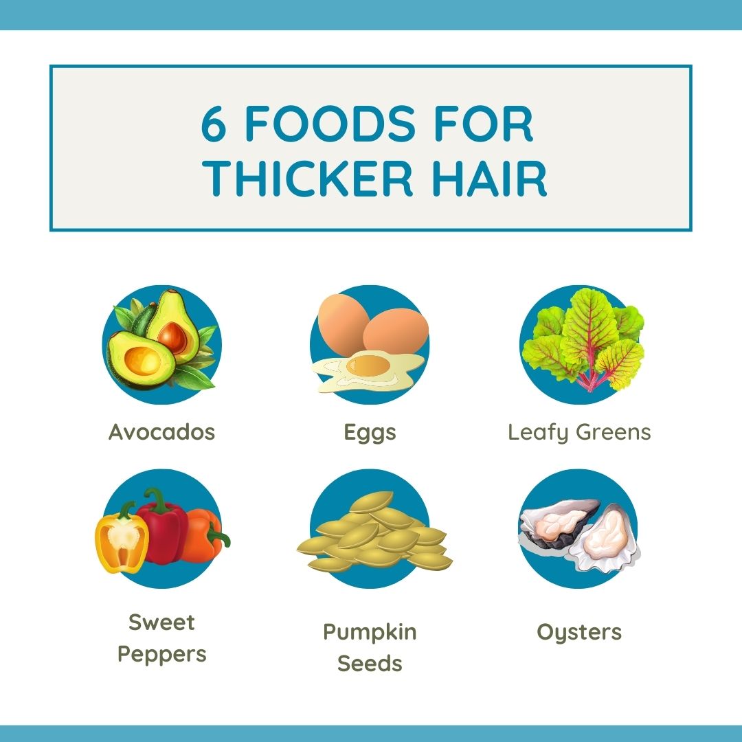 foods for thicker hair