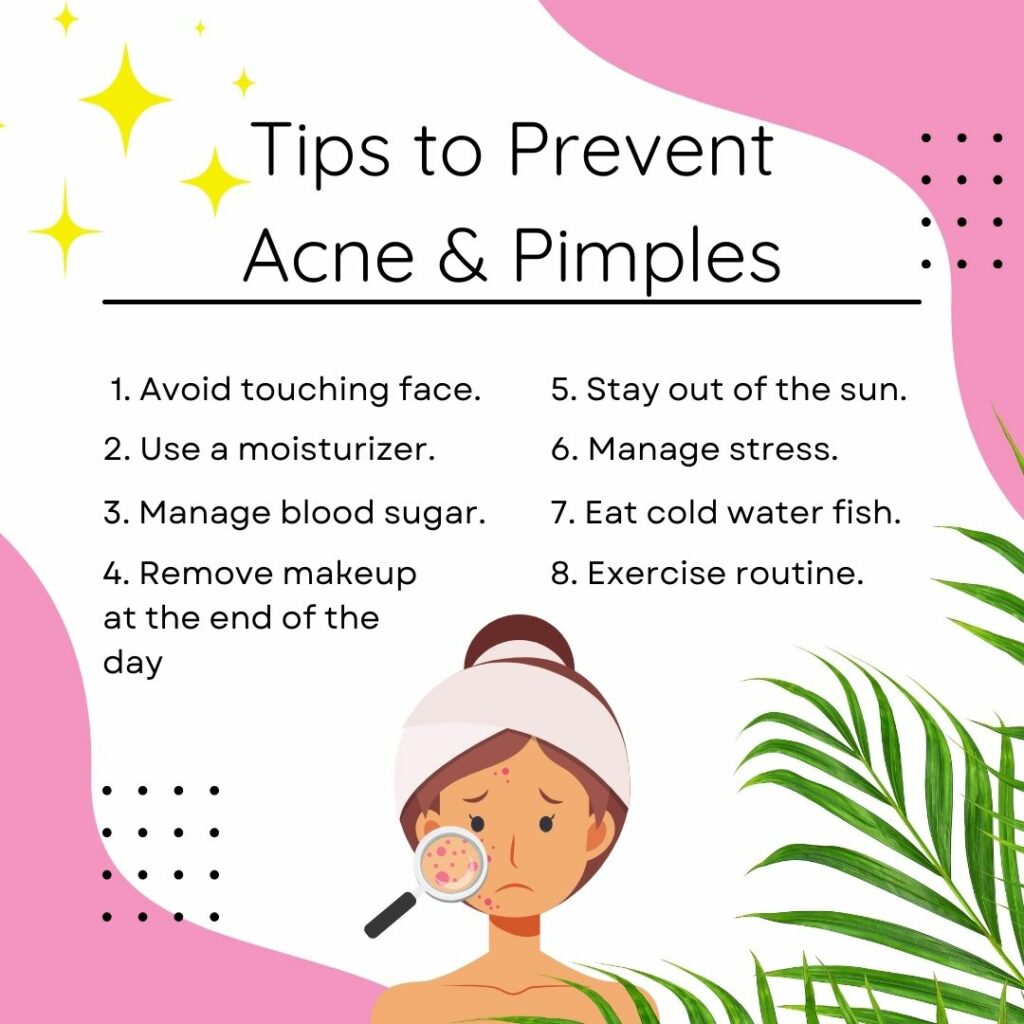 tips to prevent acne