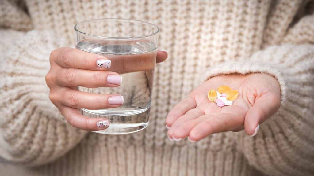 taking in magnesium pills