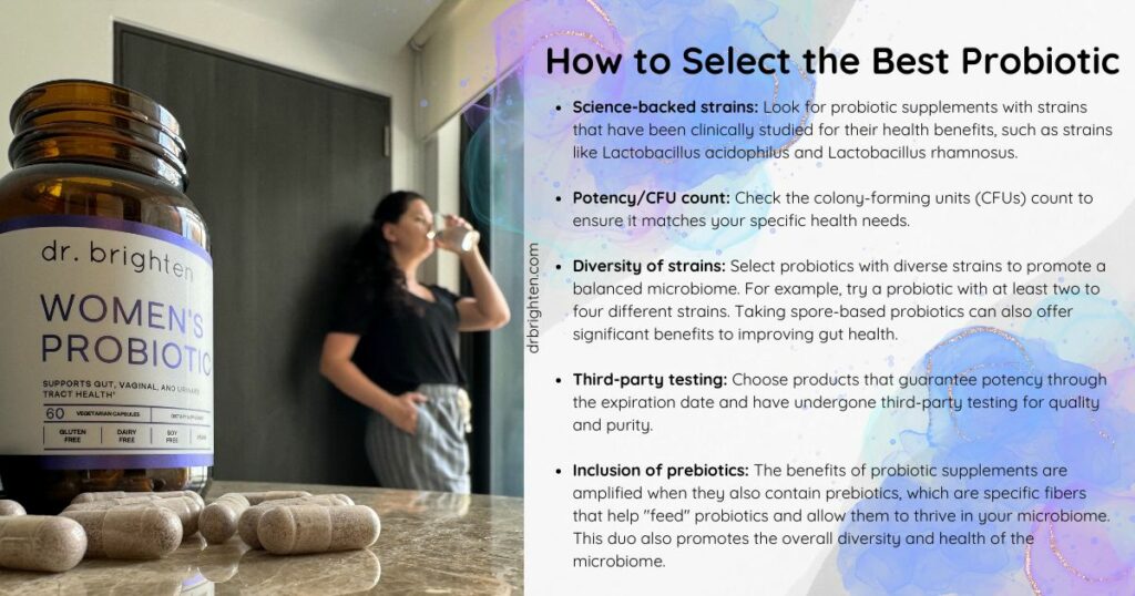 how to select the best probiotic