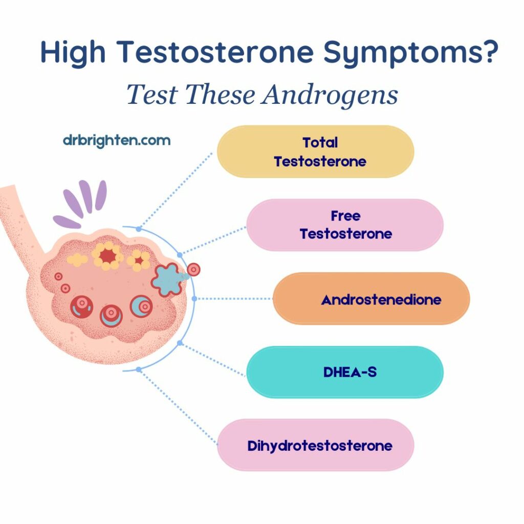 causes of high testosterone in women