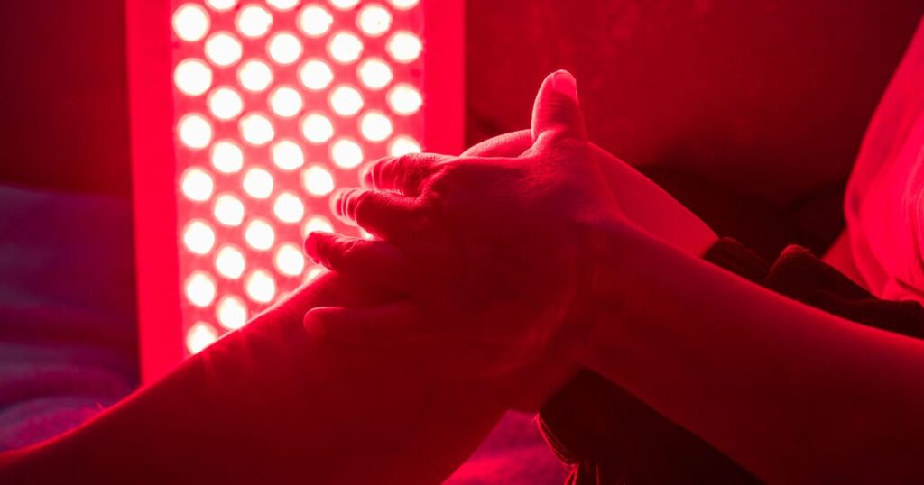 near infrared therapy light