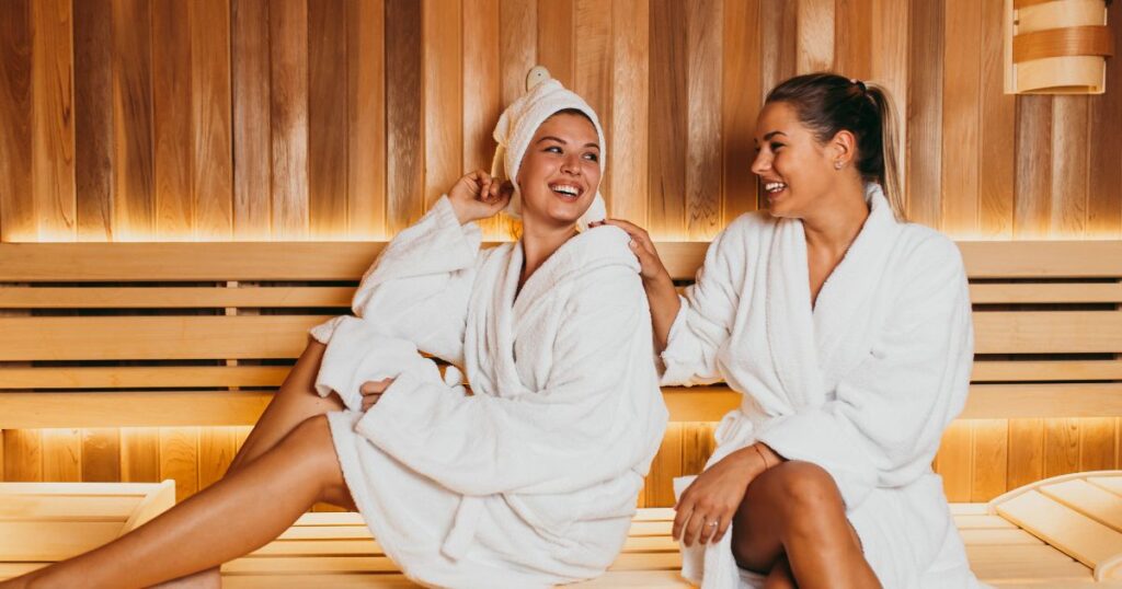 red light saunas