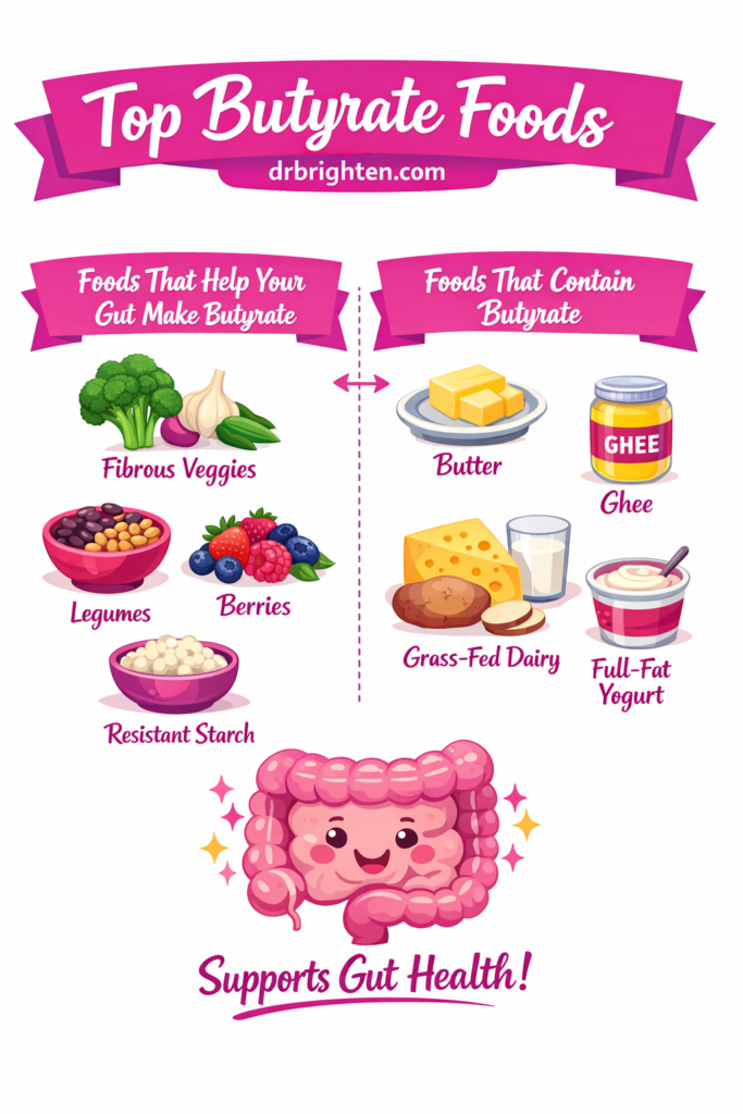 butyrate foods